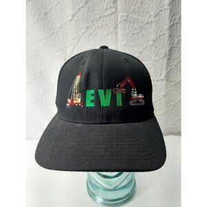 EVT Crane and Cat Dozer Heavy Machinery Hook n Loop Hat